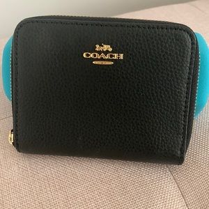 Coach leather wallet